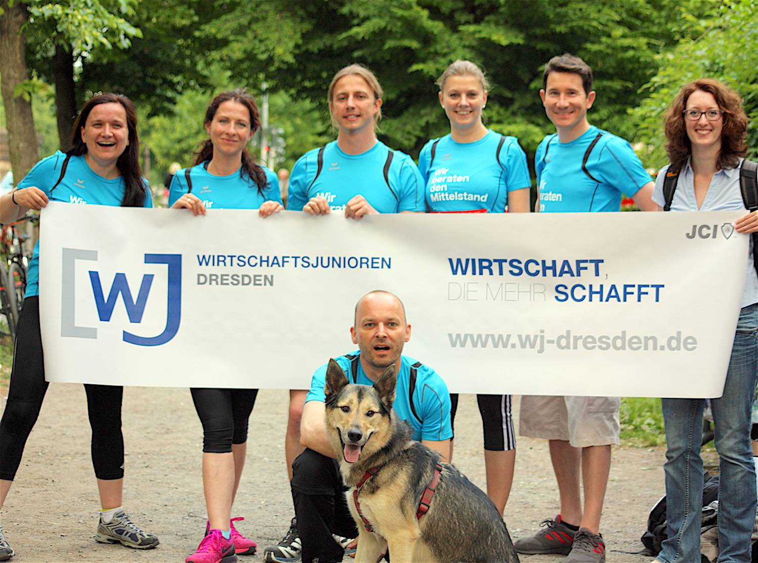 Gruppenfoto Läufer