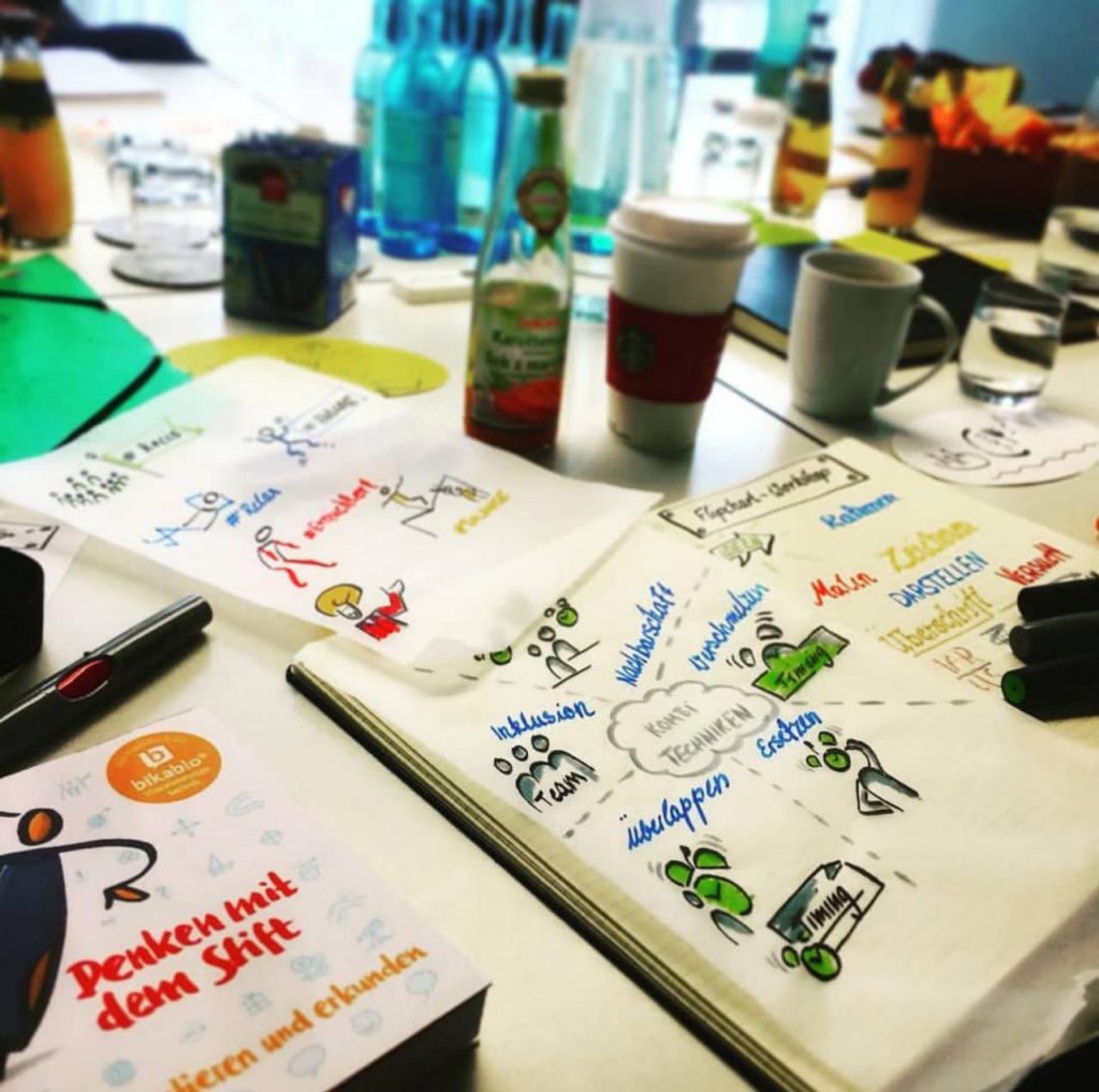 Workshop AK Bildung: "Visualisierung am Flipchart" am 27.01.2018