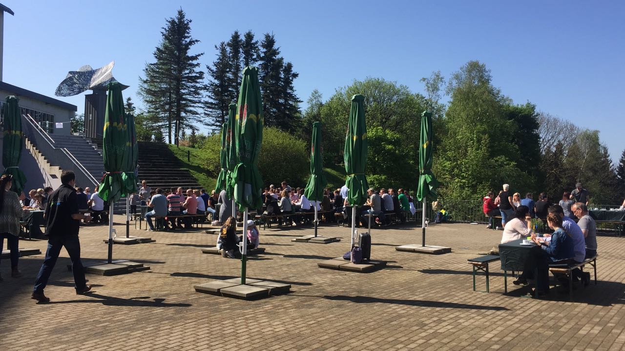 MiRKo 2018 Frühstück auf der Terrasse