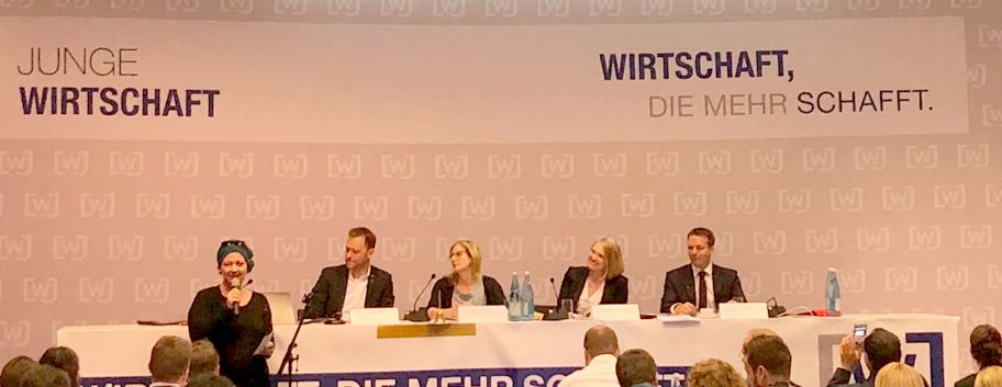 Karoline Bünker - Vortrag Junge Wirtschaft